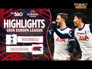 HIGHLIGHTS TOTTENHAM VS AZ ALKMAAR: SAO MAI TOTTENHAM RỰC SÁNG, SON GÓP DẤU ẤN KIẾN TẠO | UEL 24/25